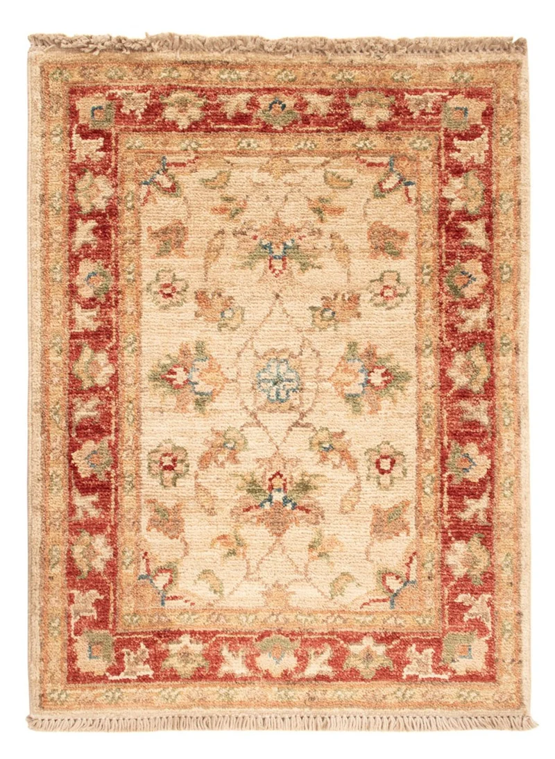 Ziegler Teppich 51x68cm - Orientteppich - beige