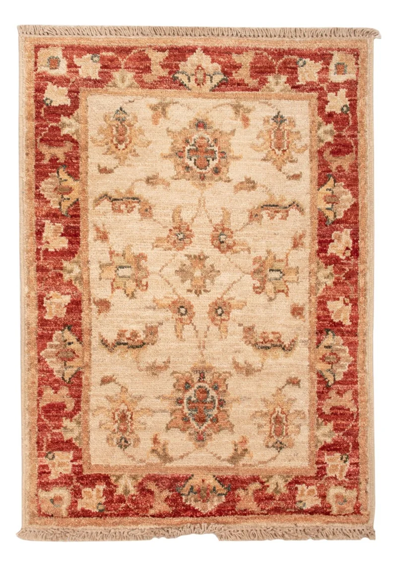 Ziegler Teppich 52x72cm - Orientteppich - beige
