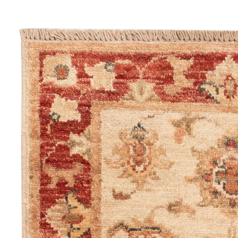 Ziegler Teppich 52x72cm - Orientteppich - beige