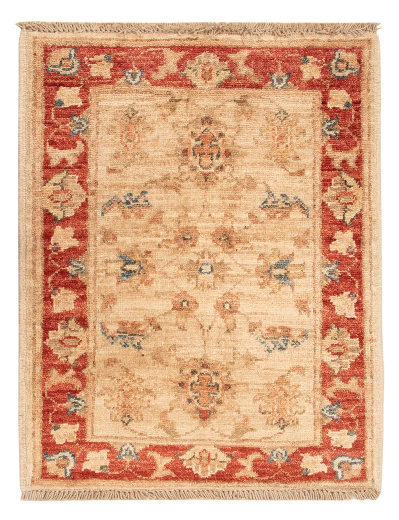 Ziegler Teppich 50x67cm - Orientteppich - beige