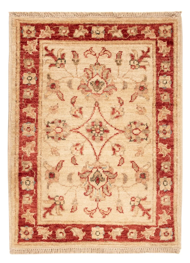 Ziegler Teppich 52x71cm - Orientteppich - beige