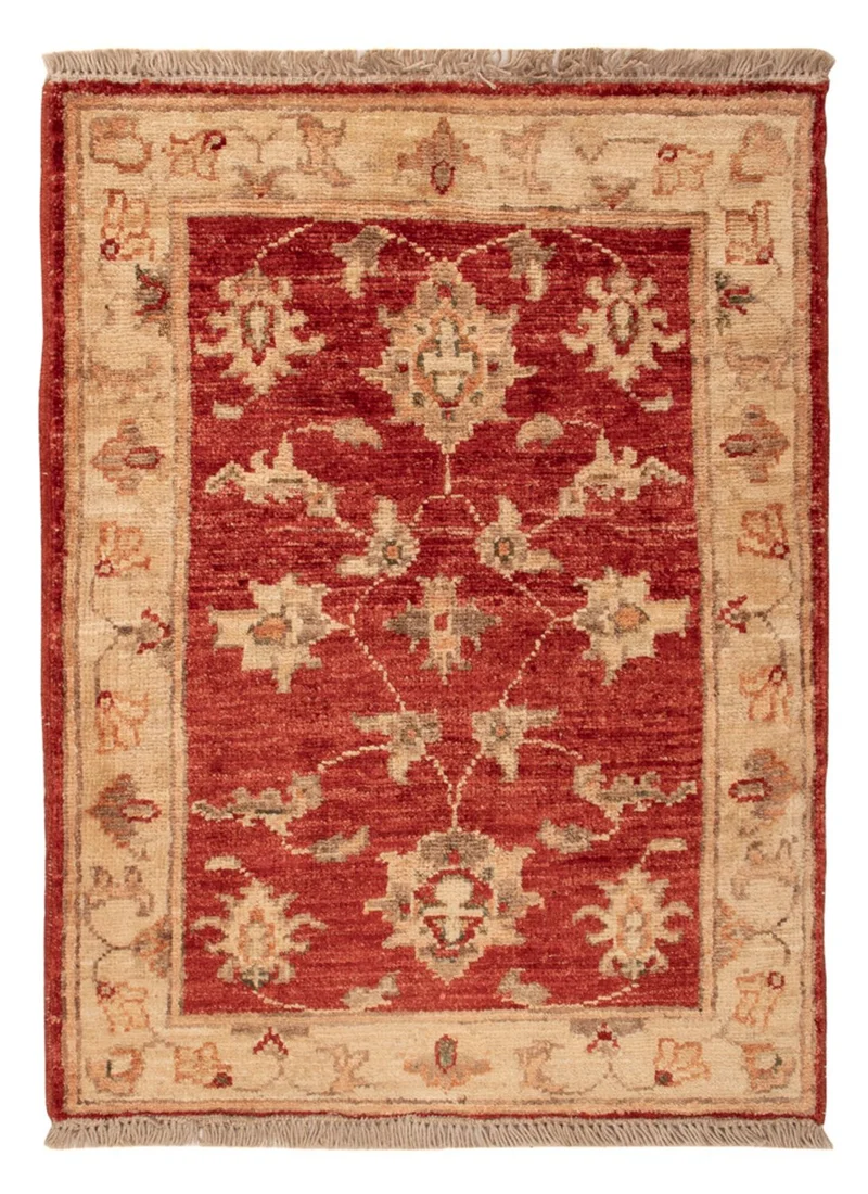 Ziegler Teppich 52x69cm - Orientteppich - rot