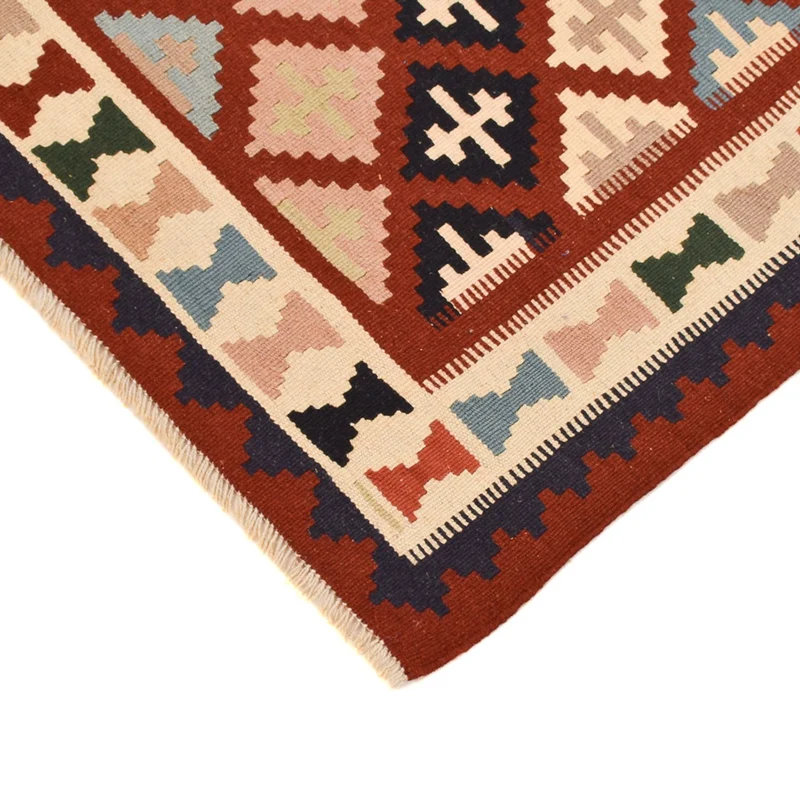 Kelim Fars Teppich 100x150cm - mehrfarbig