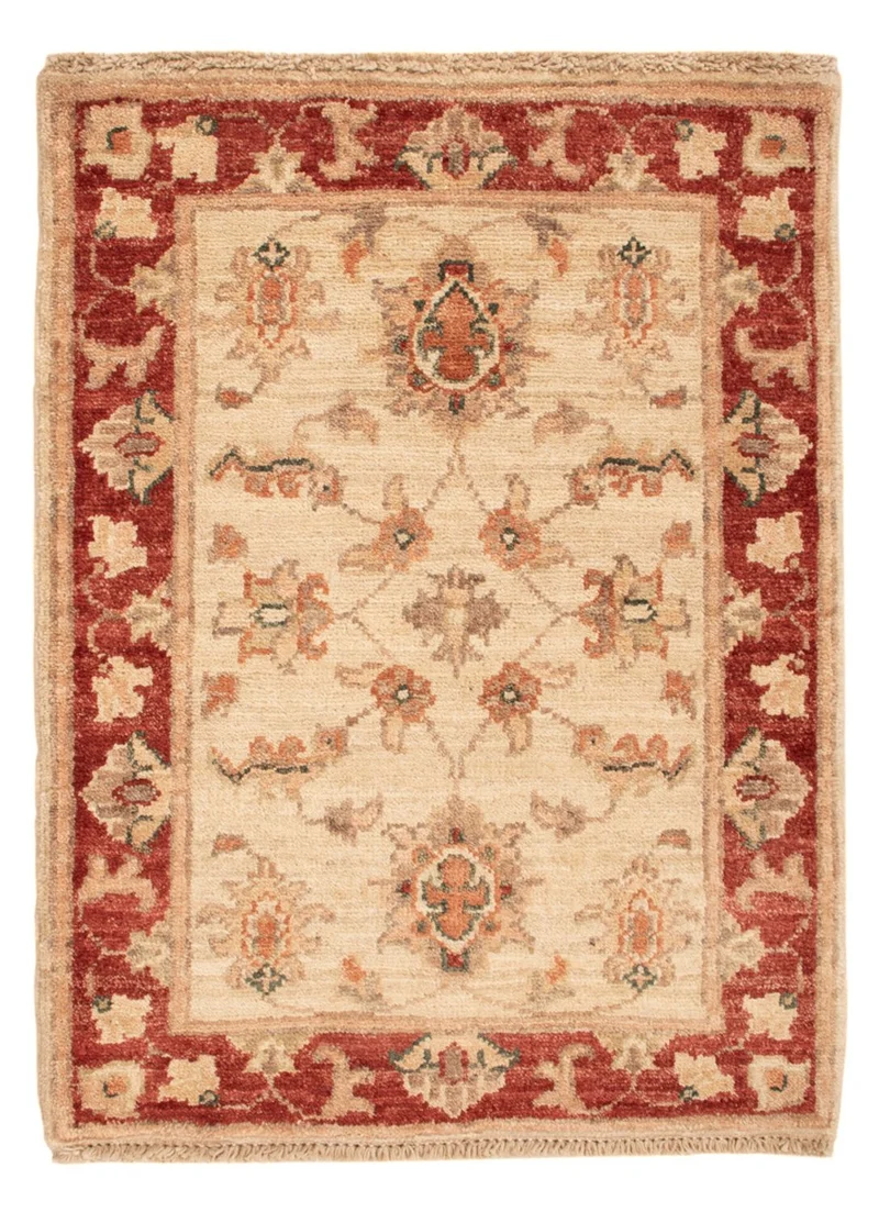 Ziegler Teppich 50x68cm - Orientteppich - beige