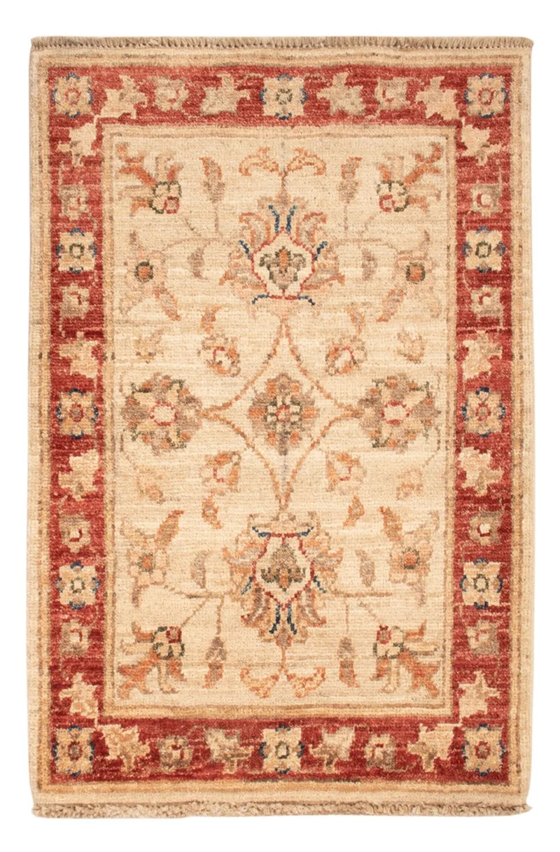 Ziegler Teppich 48x73cm - Orientteppich - beige