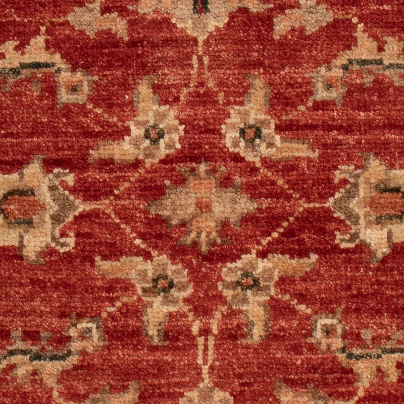 Ziegler Teppich 52x63cm - Orientteppich - rot