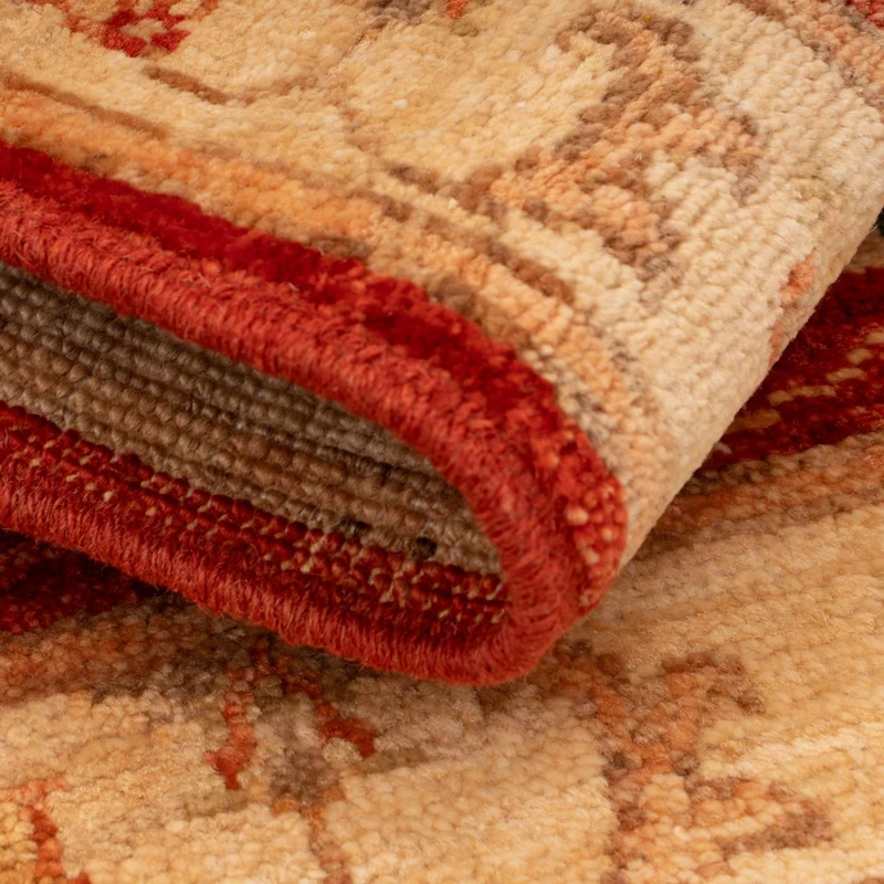 Ziegler Teppich 52x63cm - Orientteppich - rot