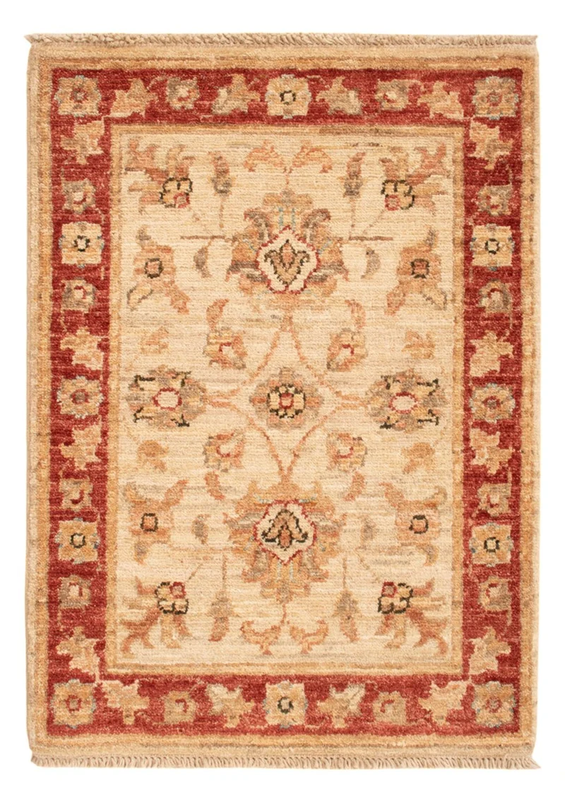 Ziegler Teppich 50x71cm - Orientteppich - beige