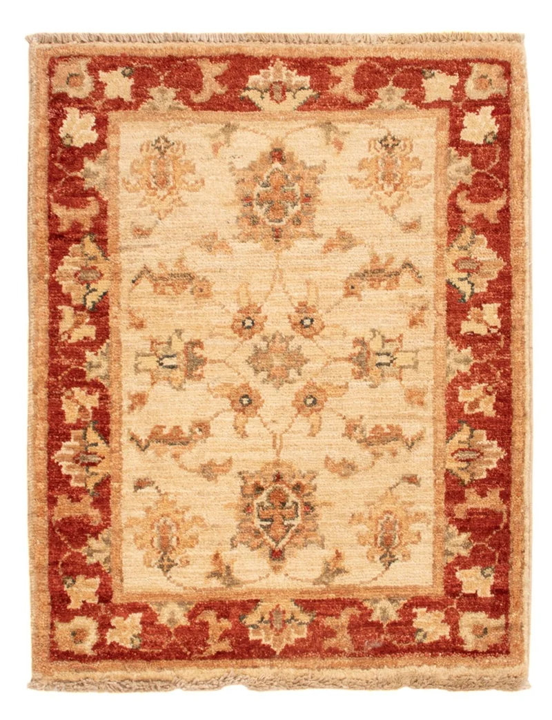 Ziegler Teppich 49x64cm - Orientteppich - beige
