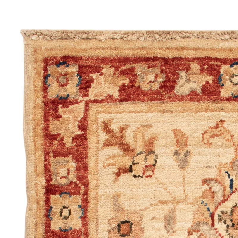 Ziegler Teppich 51x70cm - Orientteppich - beige