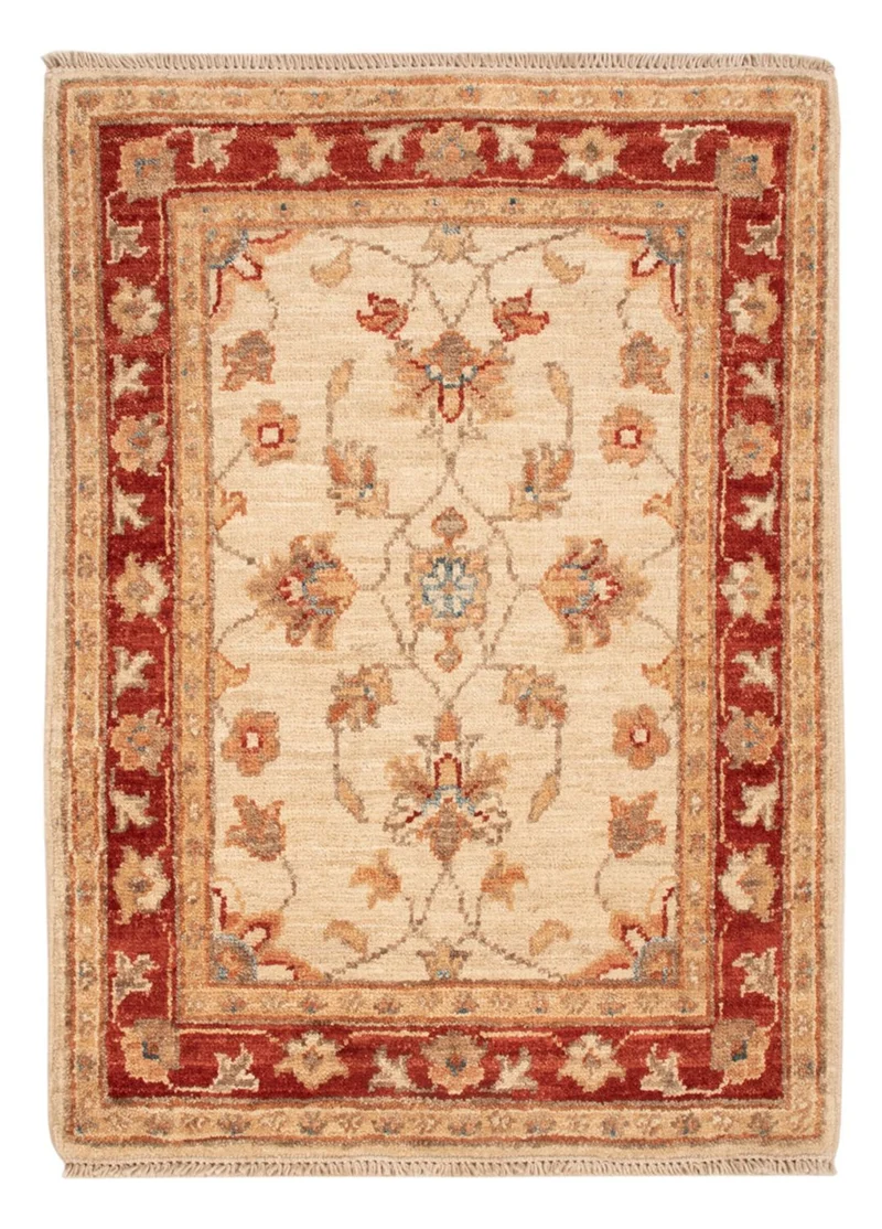 Ziegler Teppich 51x70cm - Orientteppich - beige