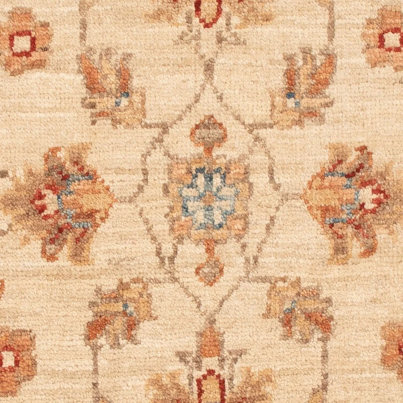 Ziegler Teppich 51x70cm - Orientteppich - beige