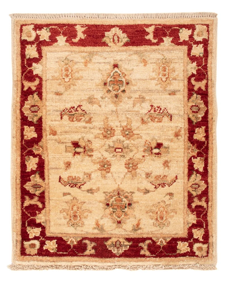 Ziegler Teppich 53x65cm - Orientteppich - beige