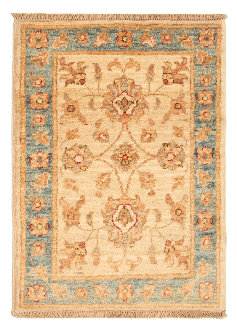 Ziegler Teppich 52x72cm - Orientteppich - beige