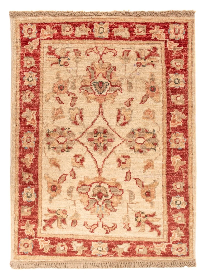 Ziegler Teppich 52x68cm - Orientteppich - beige