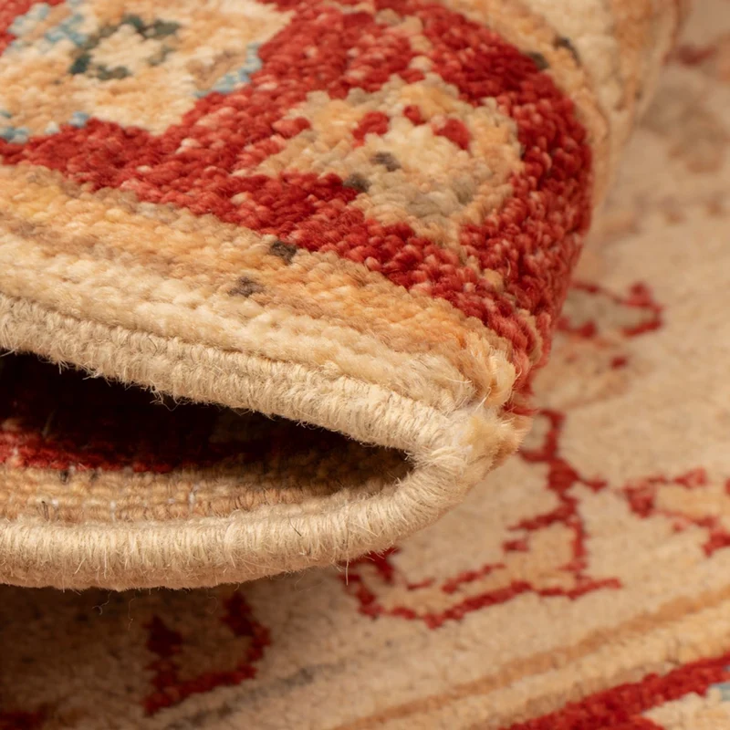 Ziegler Teppich 52x68cm - Orientteppich - beige