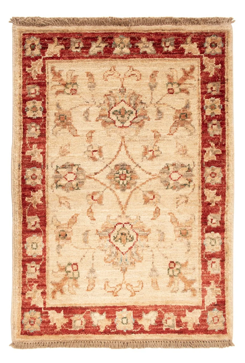 Ziegler Teppich 51x73cm - Orientteppich - beige