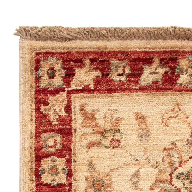 Ziegler Teppich 51x73cm - Orientteppich - beige