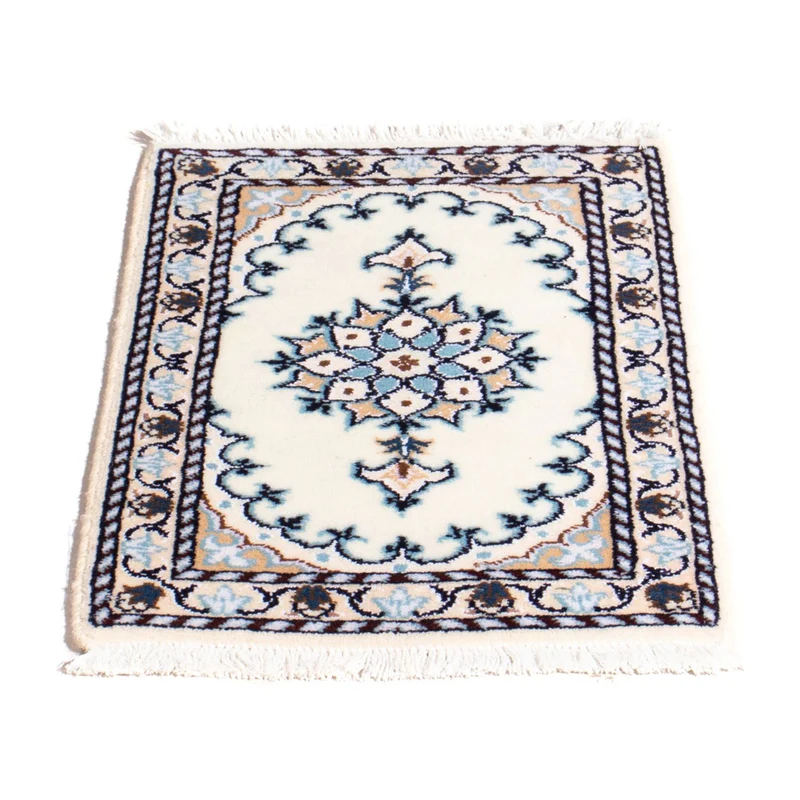 Perserteppich - Nain - 40 x 60 cm - hellblau
