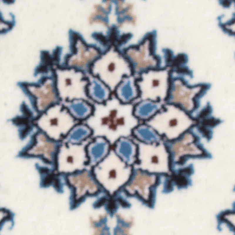 Nain - 12La Teppich 40x60cm - Perserteppich - hellblau