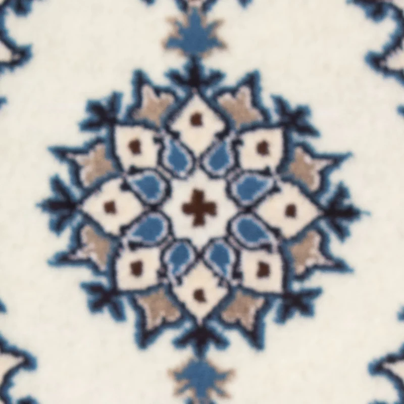 Nain - 12La Teppich 40x60cm - Perserteppich - creme