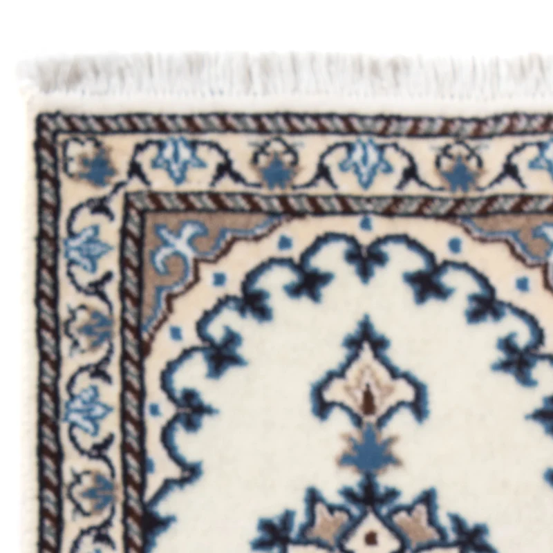Nain - 12La Teppich 40x60cm - Perserteppich - creme