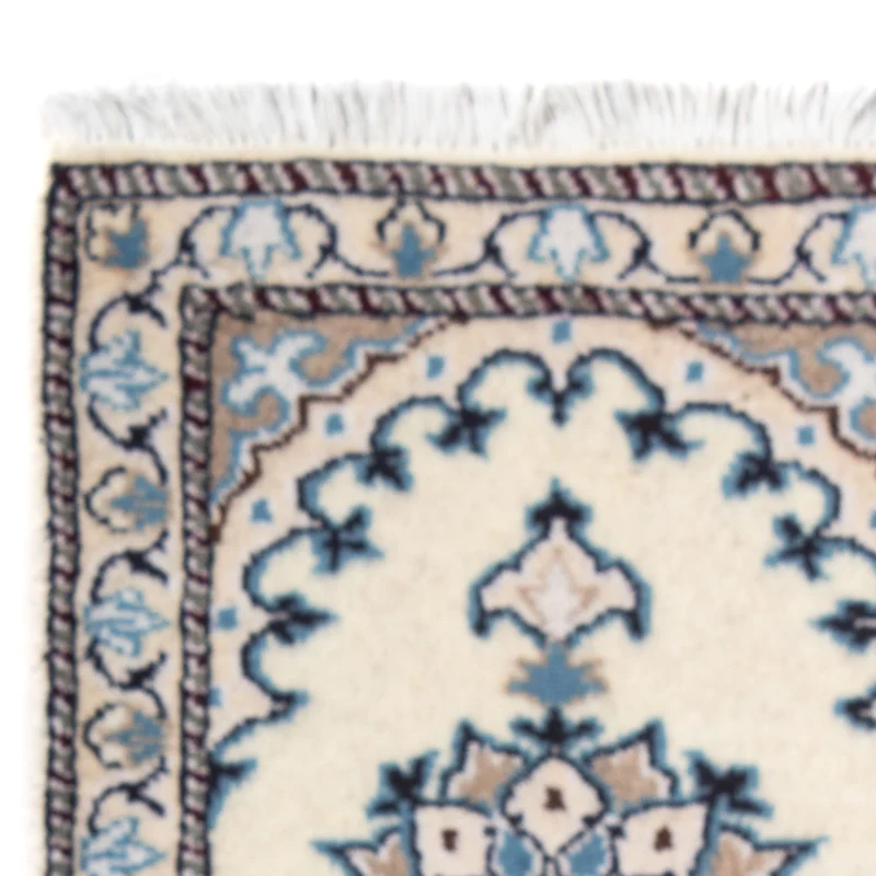 Nain - 12La Teppich 40x60cm - Perserteppich - creme