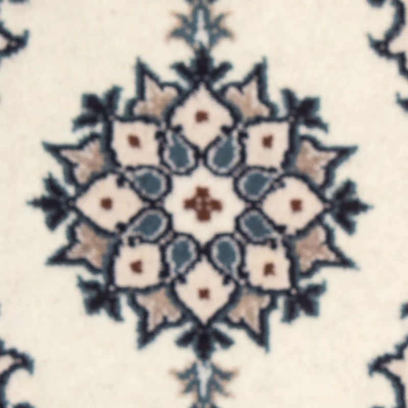 Nain - 12La Teppich 40x60cm - Perserteppich - creme