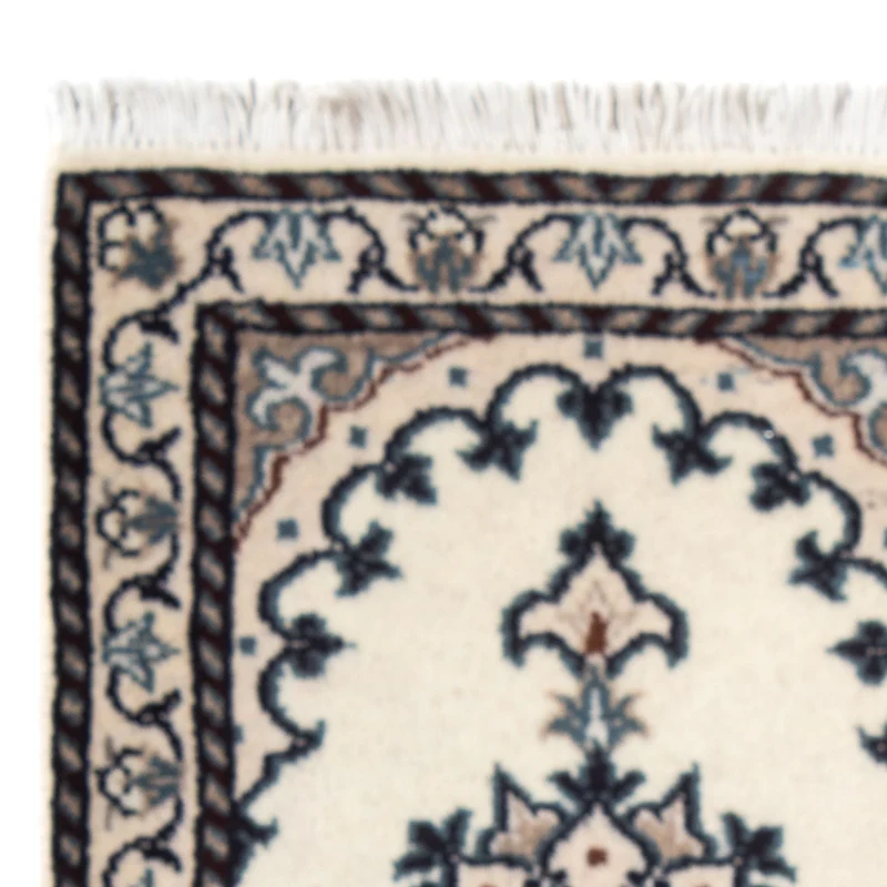 Nain - 12La Teppich 40x60cm - Perserteppich - creme