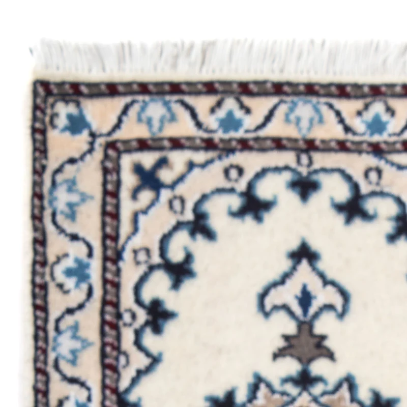 Nain - 12La Teppich 40x60cm - Perserteppich - creme