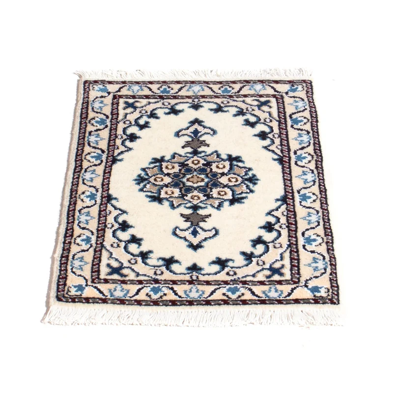 Nain - 12La Teppich 40x60cm - Perserteppich - creme