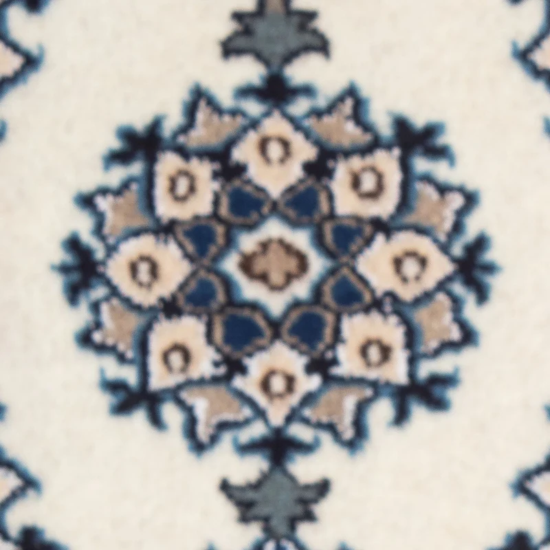 Nain - 12La Teppich 40x60cm - Perserteppich - creme