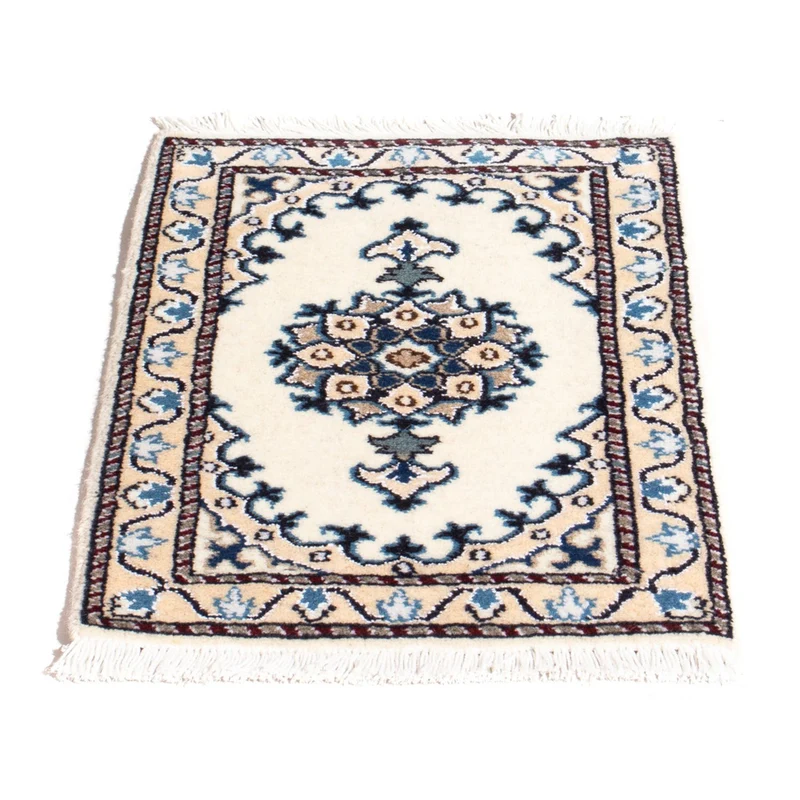 Nain - 12La Teppich 40x60cm - Perserteppich - creme