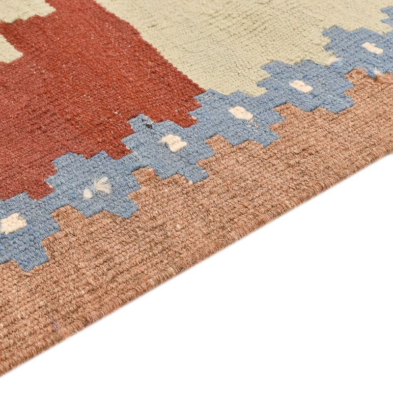 Kelim Fars Teppich 100x150cm - mehrfarbig