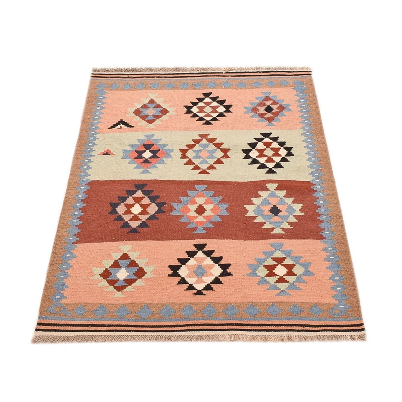 Kelim Fars Teppich 100x150cm - mehrfarbig
