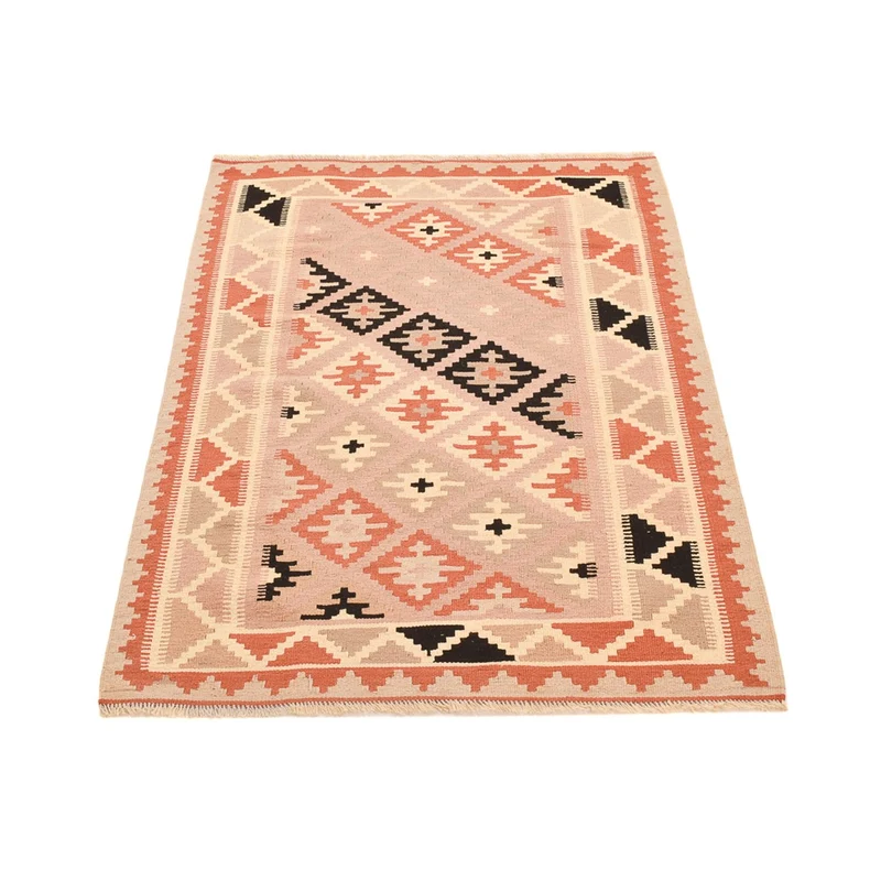 Kelim Fars Teppich 100x150cm - mehrfarbig