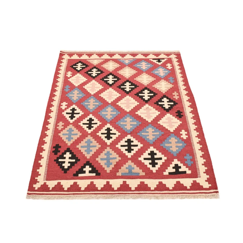 Kelim Teppich - Oriental - 102 x 145 cm - mehrfarbig