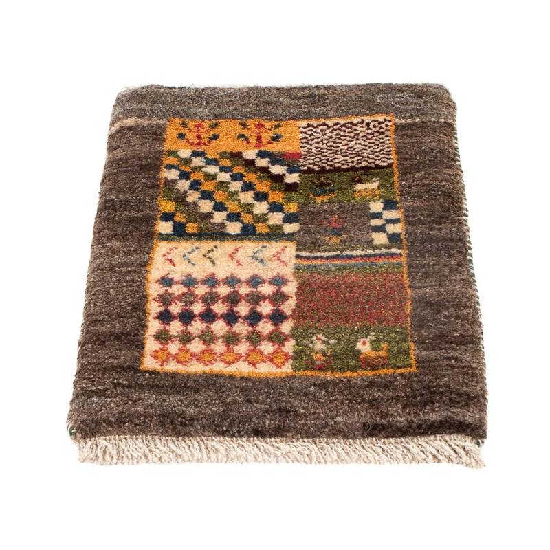 Gabbeh Teppich - Perser - 40 x 60 cm - mehrfarbig