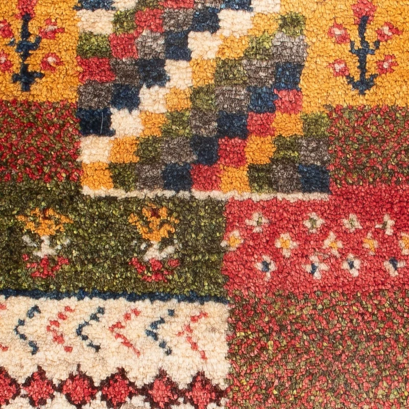 Gabbeh Teppich - Perser - 40 x 60 cm - mehrfarbig