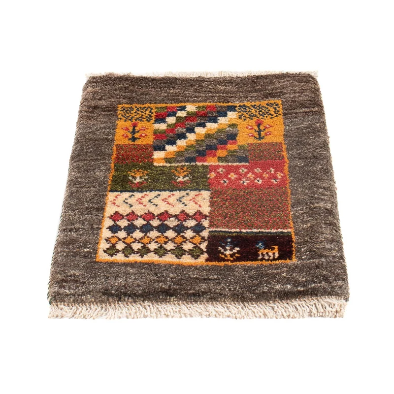 Gabbeh Teppich - Perser - 40 x 60 cm - mehrfarbig
