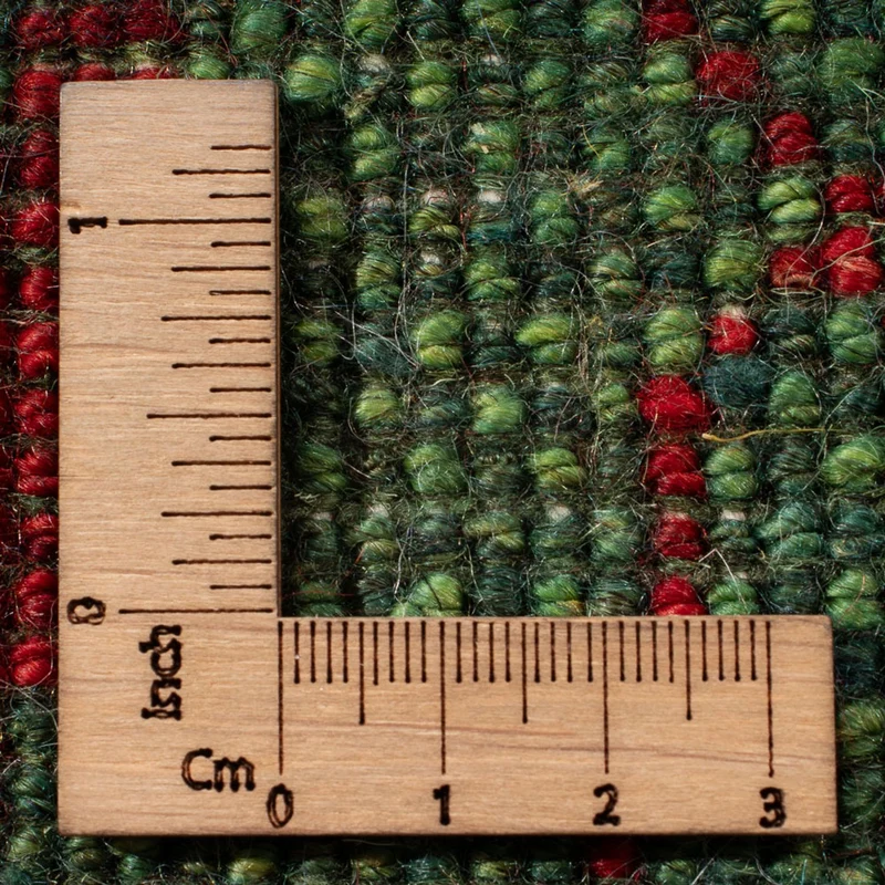 Gabbeh Persisch Teppich 40x60cm - Perserteppich Wollteppich - mehrfarbig