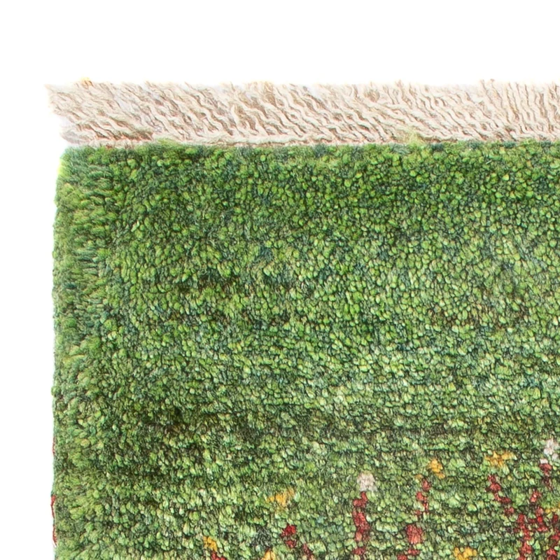 Gabbeh Persisch Teppich 40x60cm - Perserteppich Wollteppich - mehrfarbig
