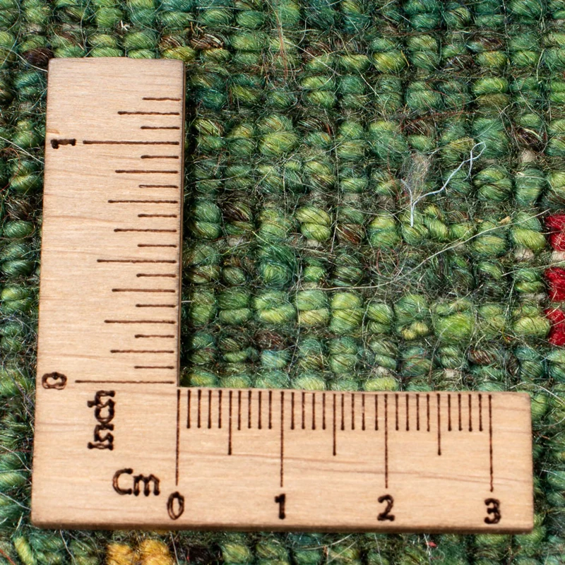 Gabbeh Persisch Teppich 40x60cm - Perserteppich Wollteppich - mehrfarbig