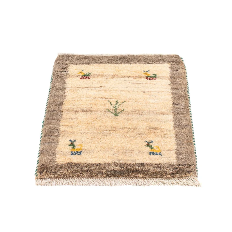 Gabbeh Teppich - Perser - 40 x 60 cm - beige