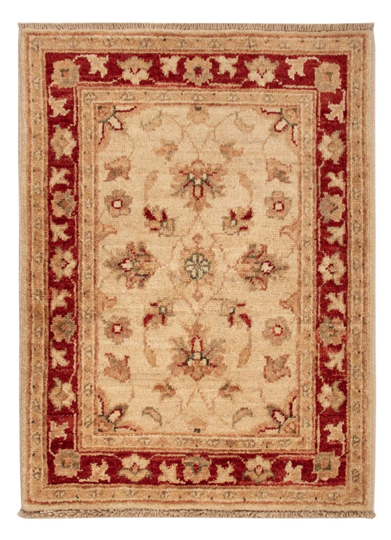 Ziegler Teppich 51x70cm - Orientteppich - beige