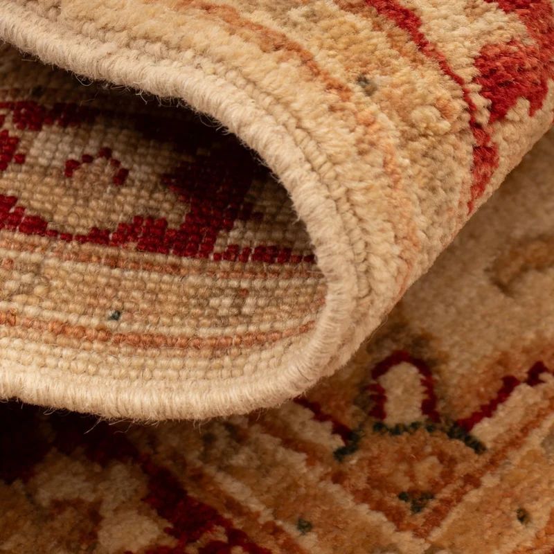 Ziegler Teppich 51x70cm - Orientteppich - beige