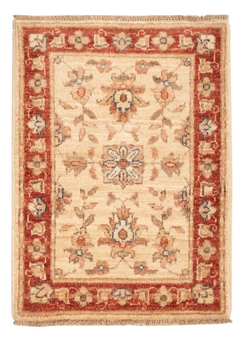 Ziegler Teppich 51x70cm - Orientteppich - beige
