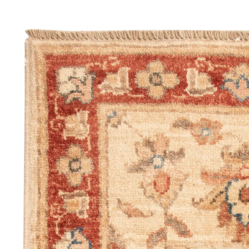 Ziegler Teppich 51x70cm - Orientteppich - beige