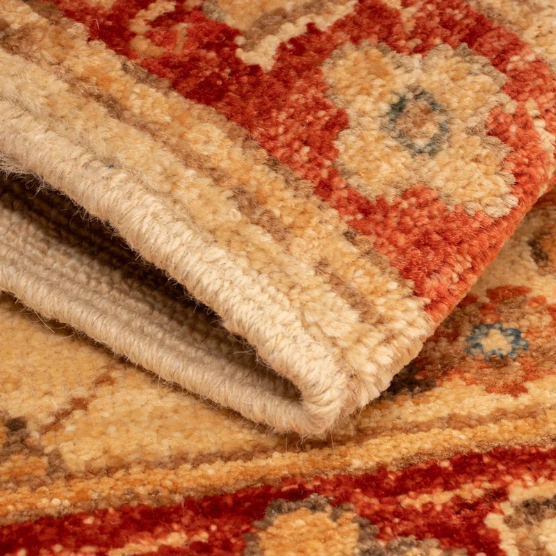 Ziegler Teppich 51x70cm - Orientteppich - beige