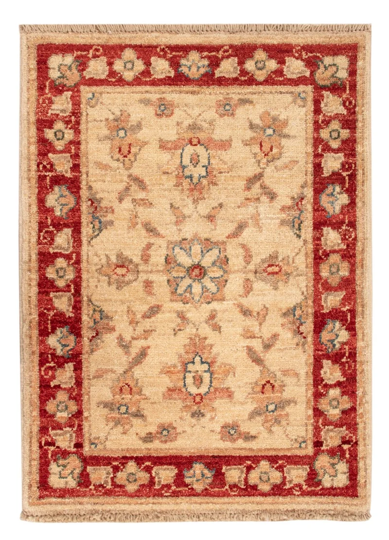 Ziegler Teppich 53x69cm - Orientteppich - beige